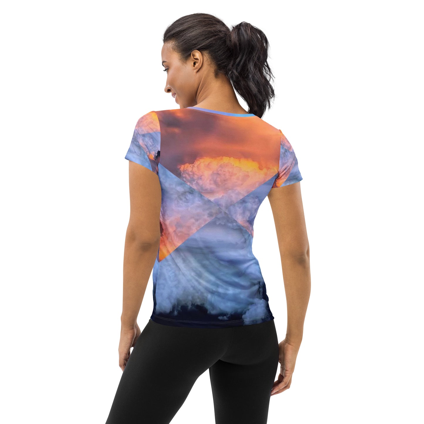 number9ine TRANSFERENCE (2) All-Over Print Women's Athletic T-shirt